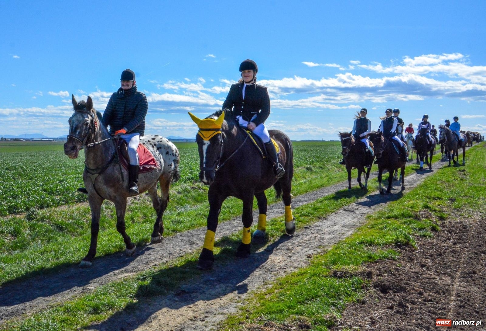 Zdjęcie w galerii na portalu naszraciborz.pl: Bieńkowice: średniowieczna tradycja wciąż żywa - ponad sto koni w procesji [FOTO i WIDEO] wiadomości z regionu