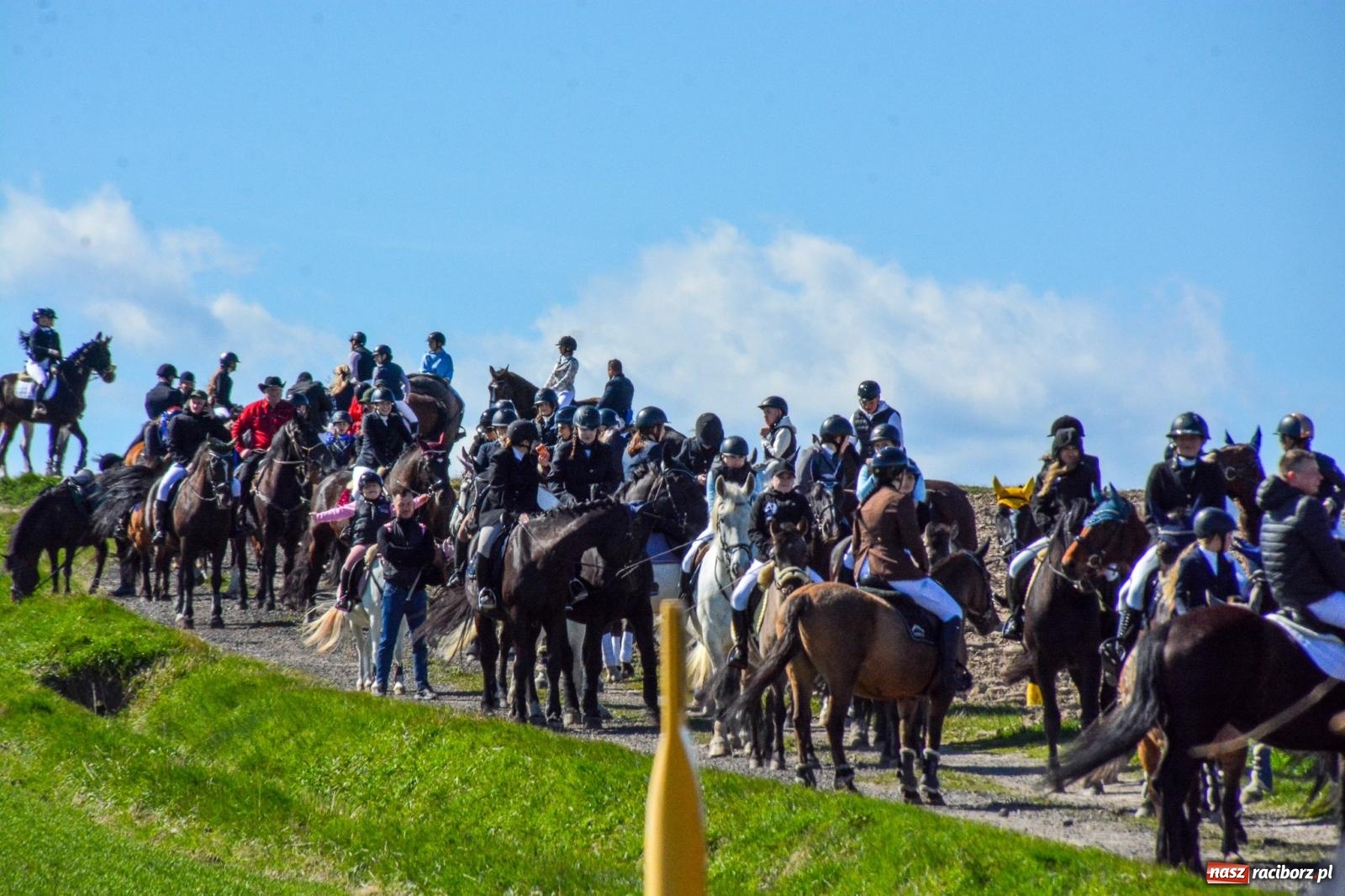 Zdjęcie w galerii na portalu naszraciborz.pl: Bieńkowice: średniowieczna tradycja wciąż żywa - ponad sto koni w procesji [FOTO i WIDEO] wiadomości z regionu