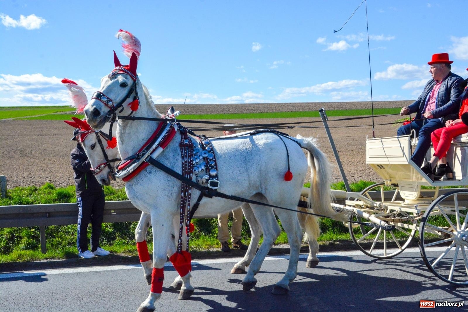 Zdjęcie w galerii na portalu naszraciborz.pl: Racibórz-Sudół: wielkanocna procesja konna z tradycją i modlitwą o urodzaj wiadomości z regionu