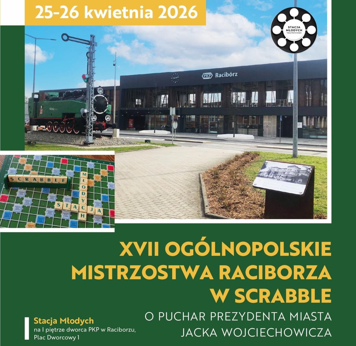 Zdjęcie w galerii na portalu naszraciborz.pl: XVII Ogólnopolskie Mistrzostwa Raciborza w Scrabble na Stacji Młodych [ZAPROSZENIE] wiadomości z regionu