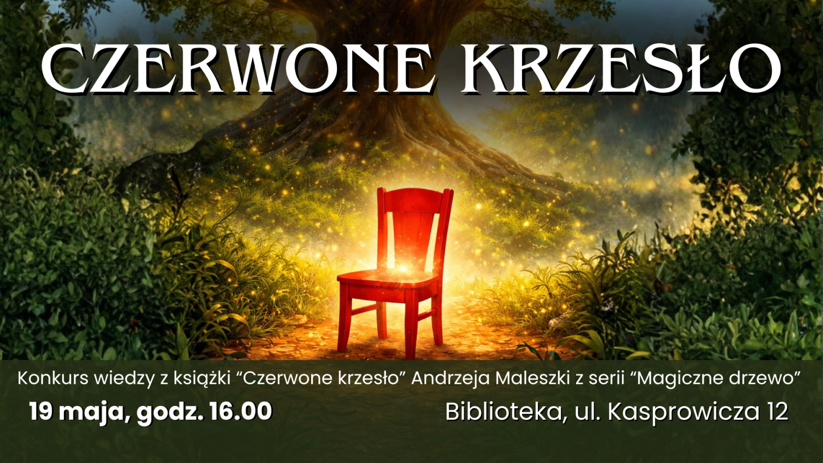 Zdjęcie w galerii na portalu naszraciborz.pl: Konkurs wiedzy dla dzieci Czerwone krzesło w raciborskiej bibliotece wiadomości z regionu