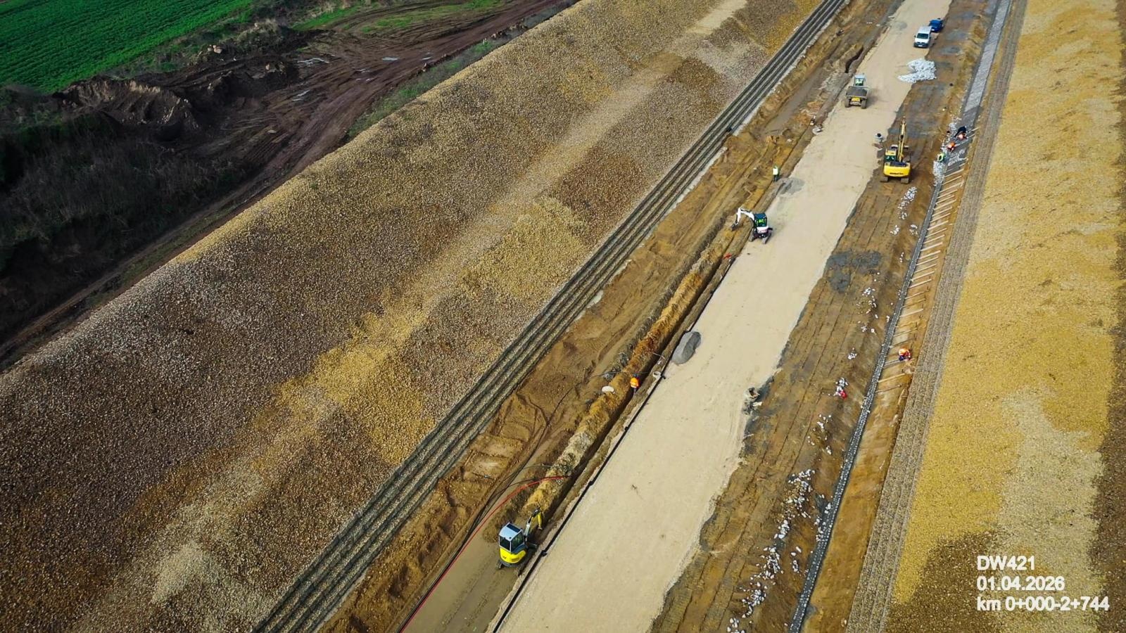 Zdjęcie w galerii na portalu naszraciborz.pl: Most na Odrze coraz bliżej. Zakończono nasuwanie konstrukcji, finisz inwestycji w 2027 roku [FOTO 03.2026] wiadomości z regionu