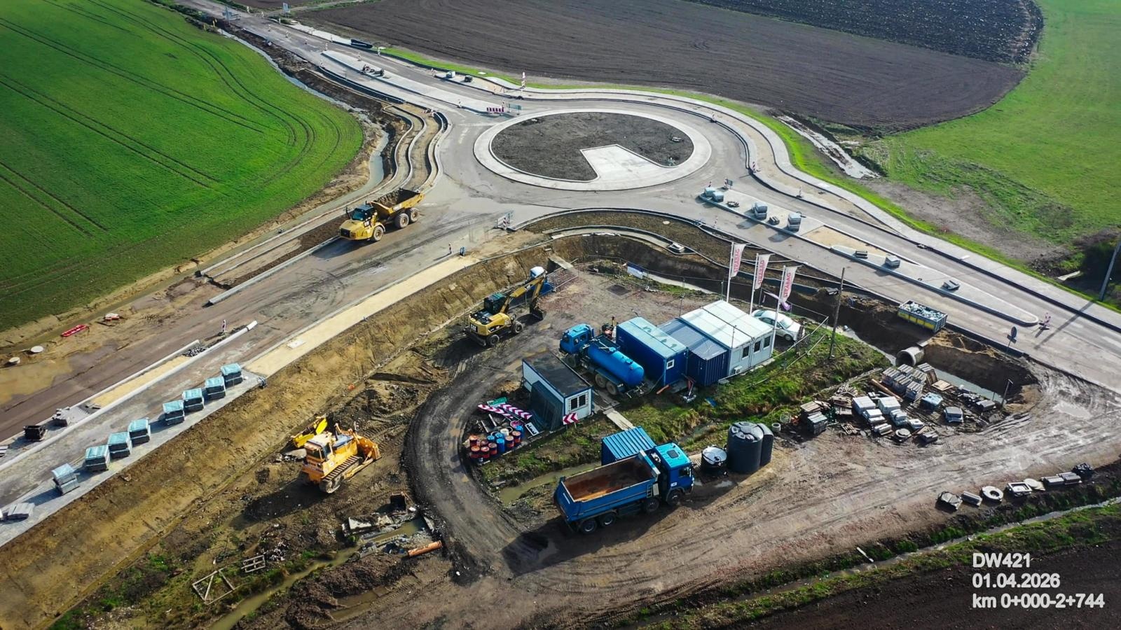 Zdjęcie w galerii na portalu naszraciborz.pl: Most na Odrze coraz bliżej. Zakończono nasuwanie konstrukcji, finisz inwestycji w 2027 roku [FOTO 03.2026] wiadomości z regionu