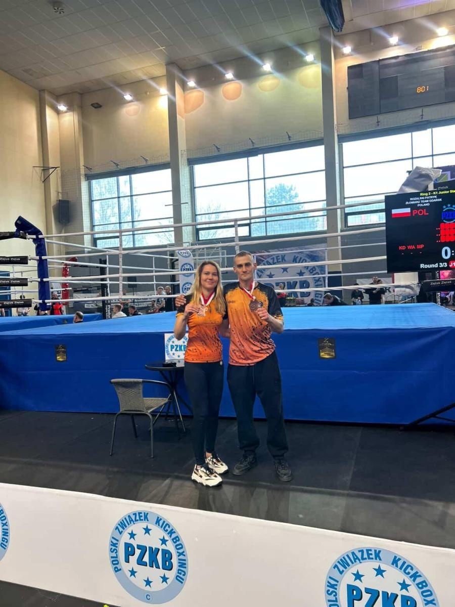 Zdjęcie w galerii na portalu naszraciborz.pl: Medalowe żniwa w Mysłowicach: Fijałkowska i Kinal na podium Mistrzostw Polski K-1 wiadomości z regionu