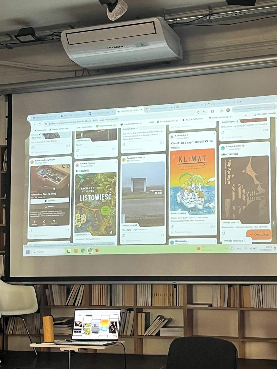 Zdjęcie w galerii na portalu naszraciborz.pl: Kierunek: Klimat. Biblioteka w Rudach w ogólnopolskim projekcie wiadomości z regionu