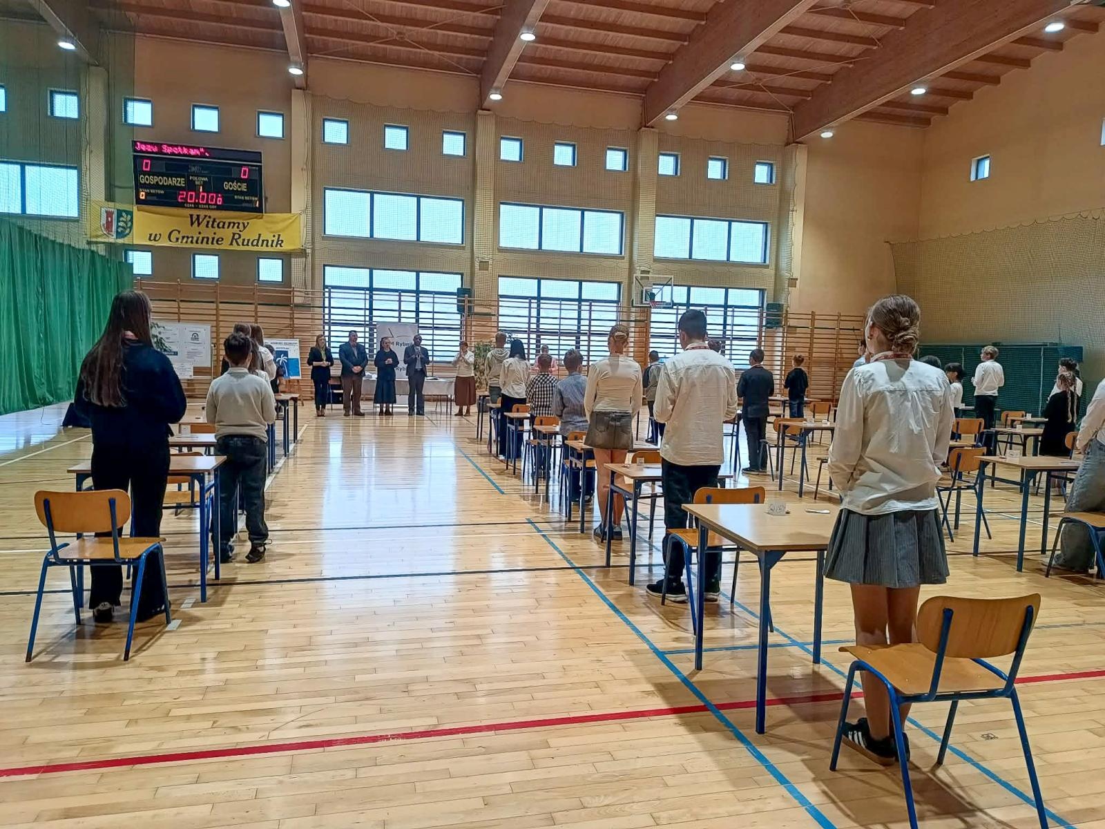 Zdjęcie w galerii na portalu naszraciborz.pl: XVI Wojewódzki Drużynowy Konkurs Religijny w Rudniku wiadomości z regionu