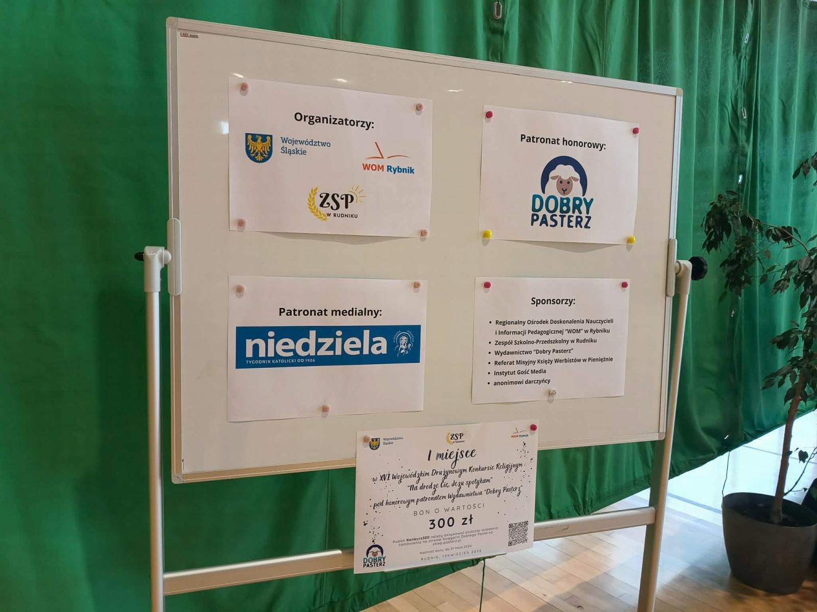 Zdjęcie w galerii na portalu naszraciborz.pl: XVI Wojewódzki Drużynowy Konkurs Religijny w Rudniku wiadomości z regionu