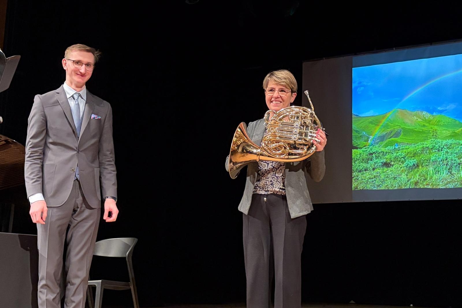 Zdjęcie w galerii na portalu naszraciborz.pl: WALTORNIA, czyli róg, bohaterem koncertów umuzykalniających w RCK wiadomości z regionu
