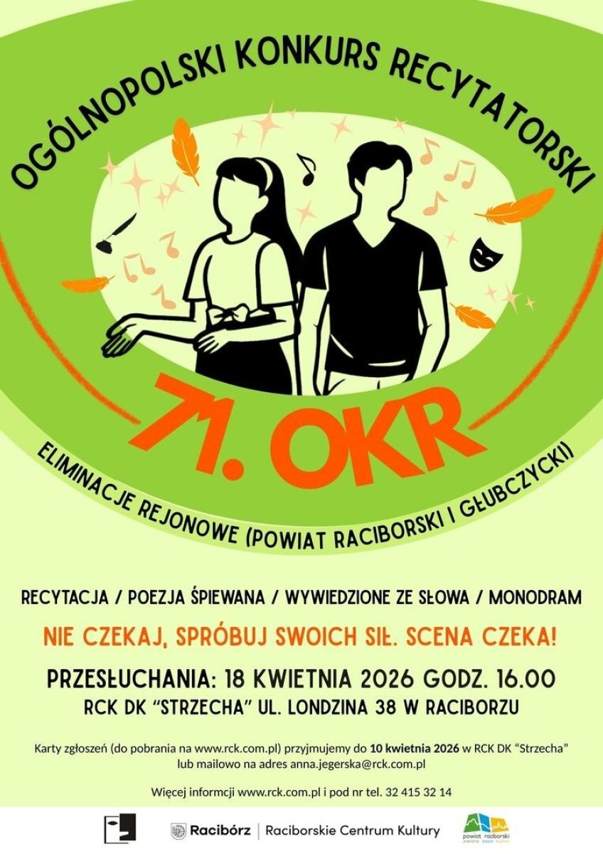 Zdjęcie w galerii na portalu naszraciborz.pl: Co? Gdzie? Kiedy? Nawigator weekendowy wiadomości z regionu