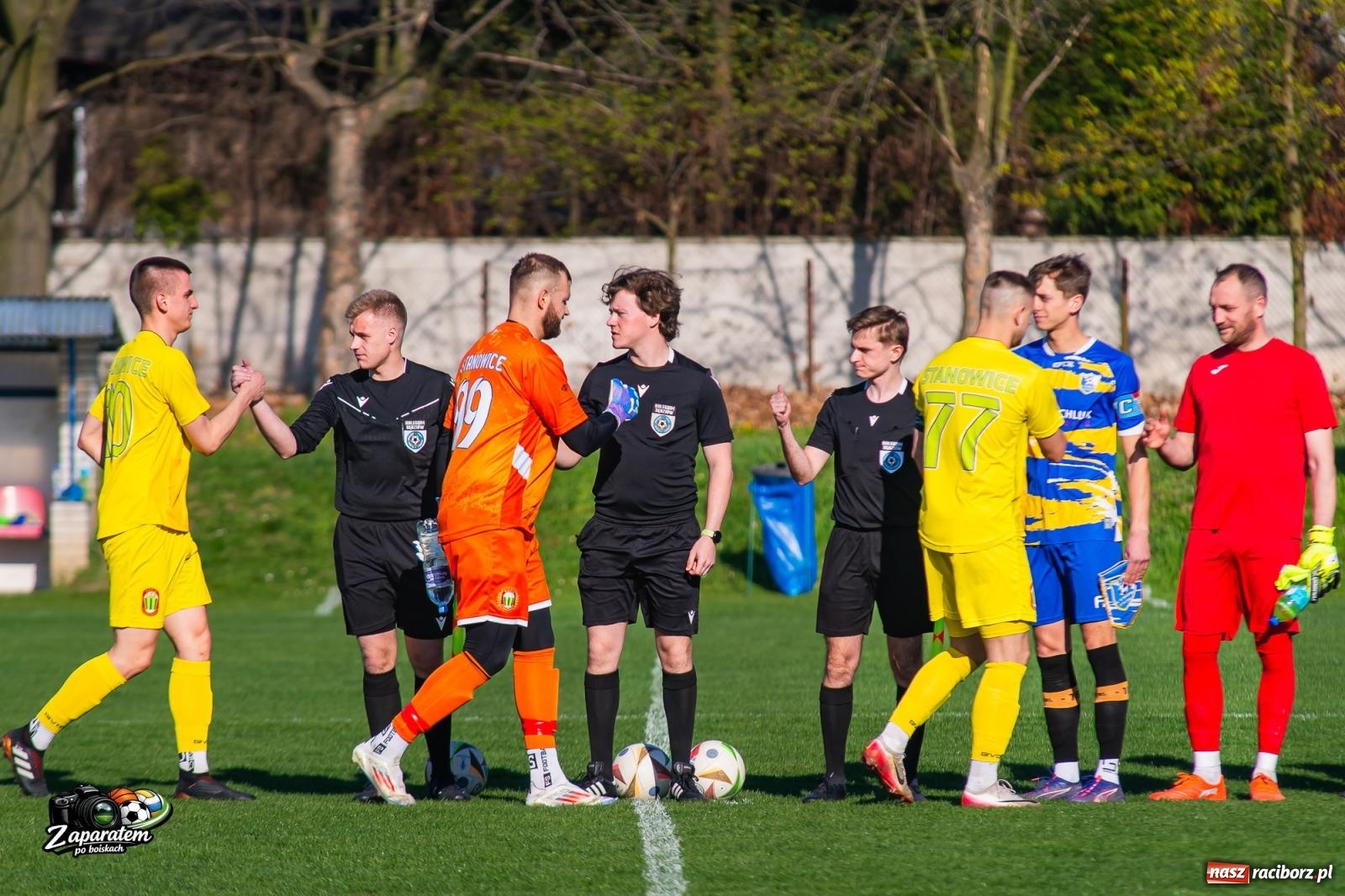 Zdjęcie w galerii na portalu naszraciborz.pl: Walczyli dzielnie, przegrali na finiszu. Poważna kontuzja gracza Gamowa [FOTO] wiadomości z regionu