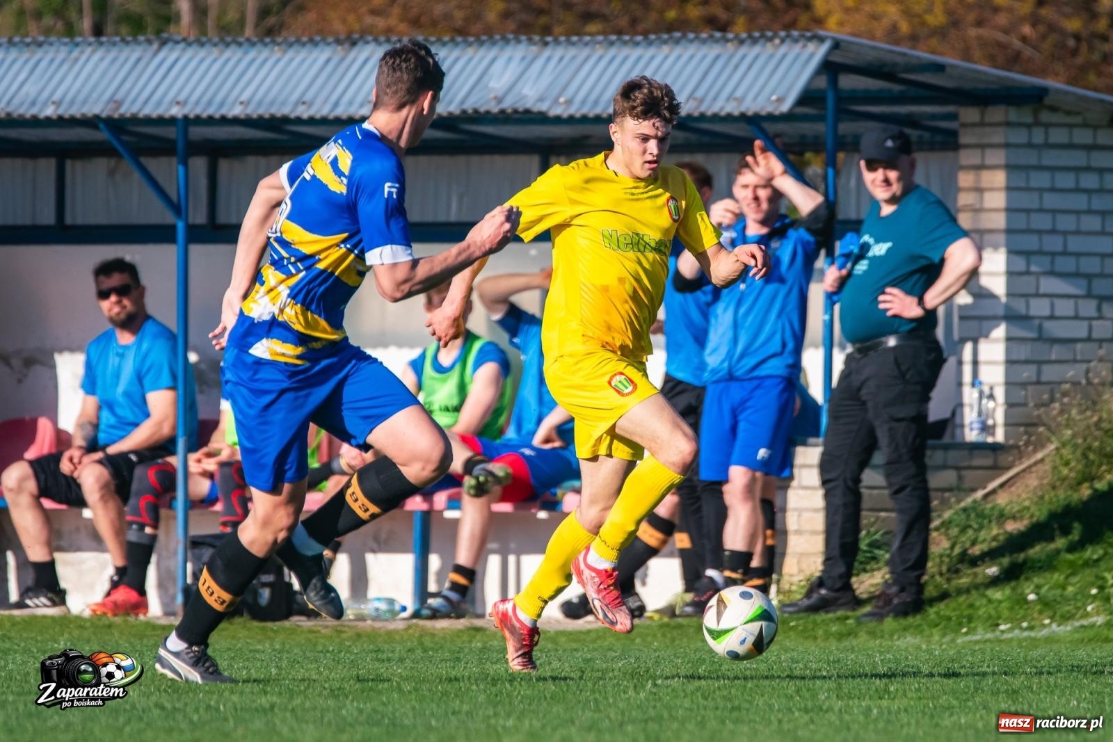 Zdjęcie w galerii na portalu naszraciborz.pl: Walczyli dzielnie, przegrali na finiszu. Poważna kontuzja gracza Gamowa [FOTO] wiadomości z regionu