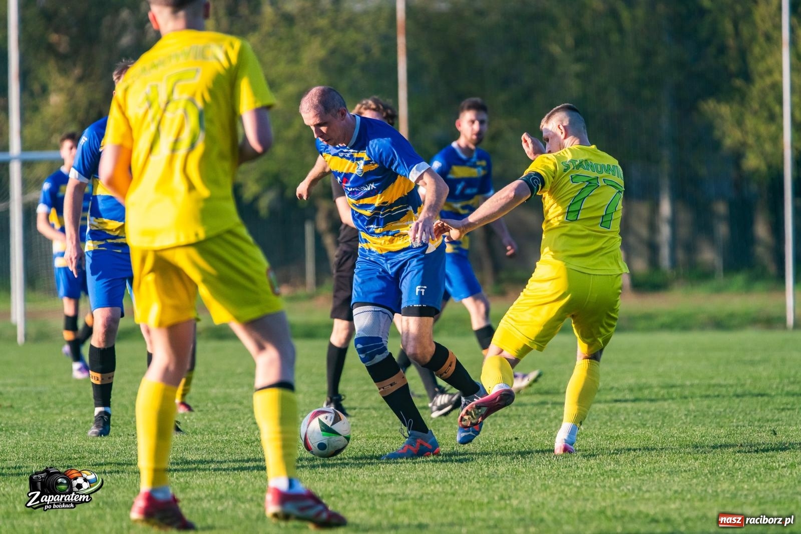Zdjęcie w galerii na portalu naszraciborz.pl: Walczyli dzielnie, przegrali na finiszu. Poważna kontuzja gracza Gamowa [FOTO] wiadomości z regionu