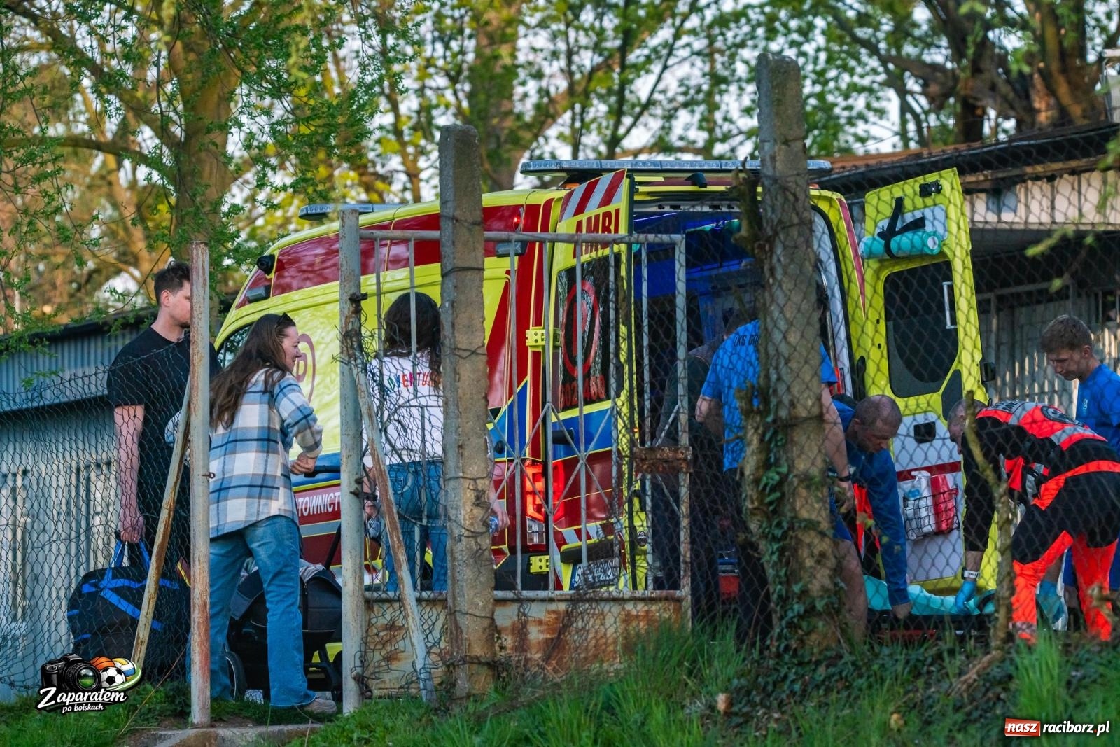 Zdjęcie w galerii na portalu naszraciborz.pl: Walczyli dzielnie, przegrali na finiszu. Poważna kontuzja gracza Gamowa [FOTO] wiadomości z regionu