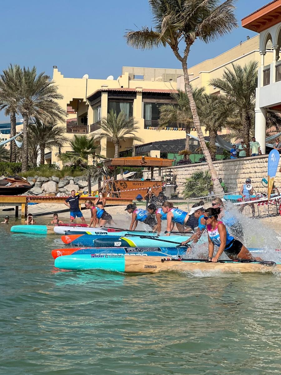 Zdjęcie w galerii na portalu naszraciborz.pl: Raciborzanie z kadry narodowej rozpoczynają sezon SUP w Hiszpanii wiadomości z regionu