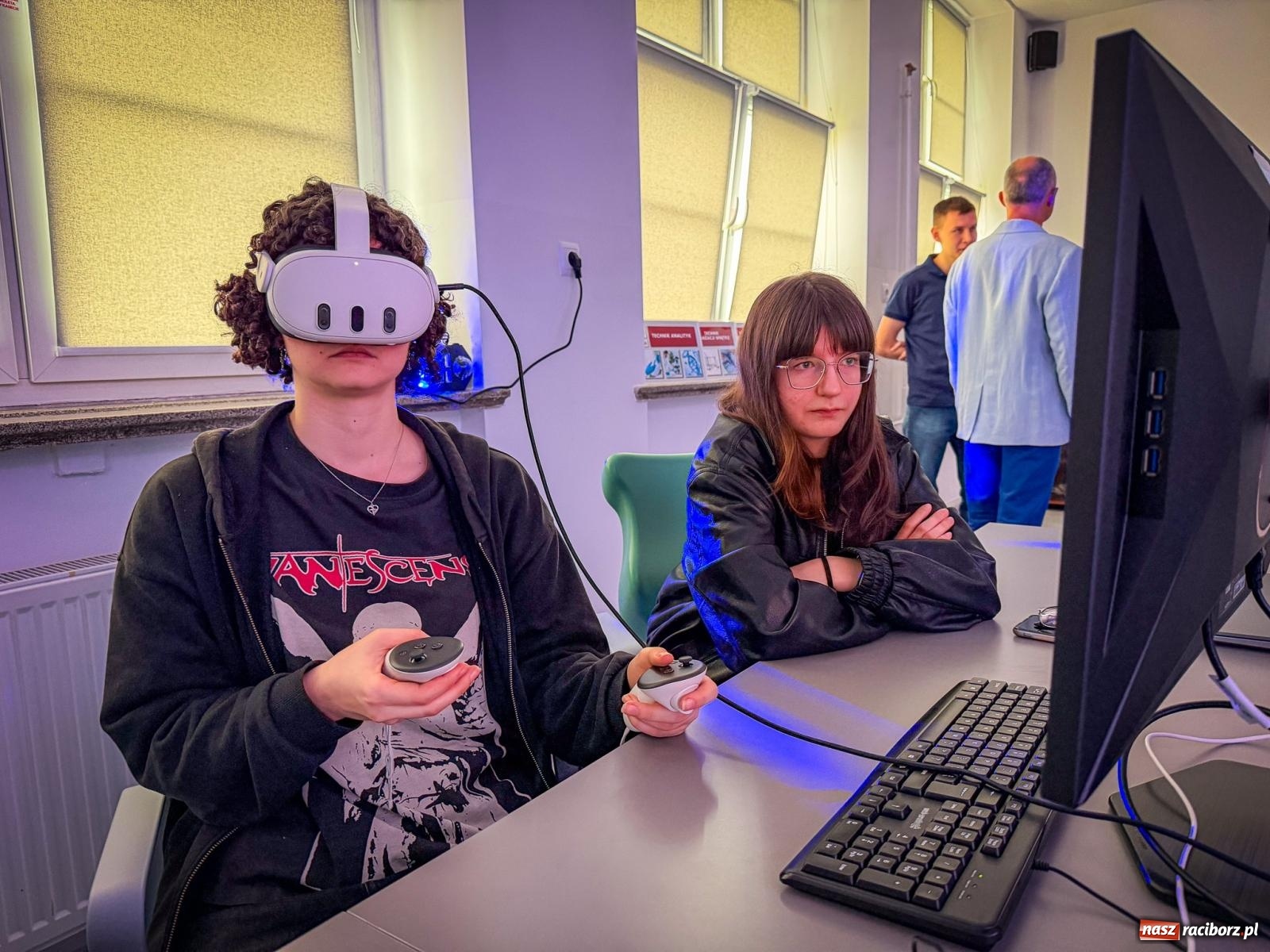 Zdjęcie w galerii na portalu naszraciborz.pl: O krok przed innymi. W CKZiU nr 1 działa pracownia wirtualnej rzeczywistości wiadomości z regionu