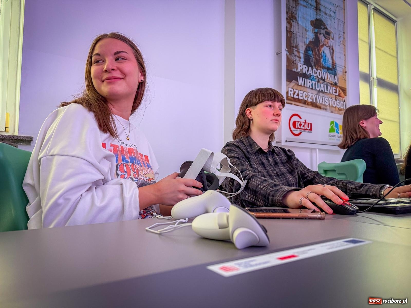 Zdjęcie w galerii na portalu naszraciborz.pl: O krok przed innymi. W CKZiU nr 1 działa pracownia wirtualnej rzeczywistości wiadomości z regionu