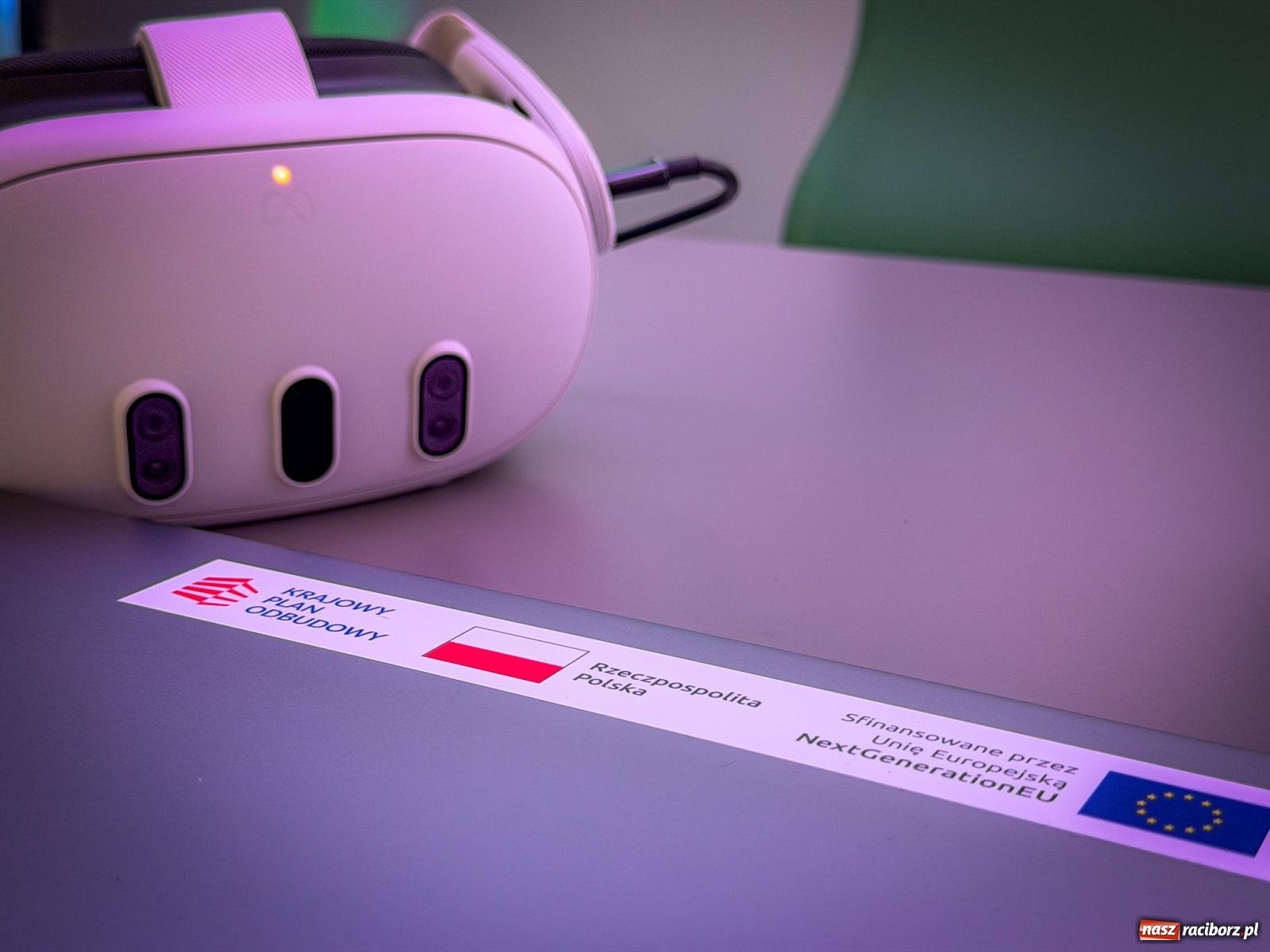 Zdjęcie w galerii na portalu naszraciborz.pl: O krok przed innymi. W CKZiU nr 1 działa pracownia wirtualnej rzeczywistości wiadomości z regionu