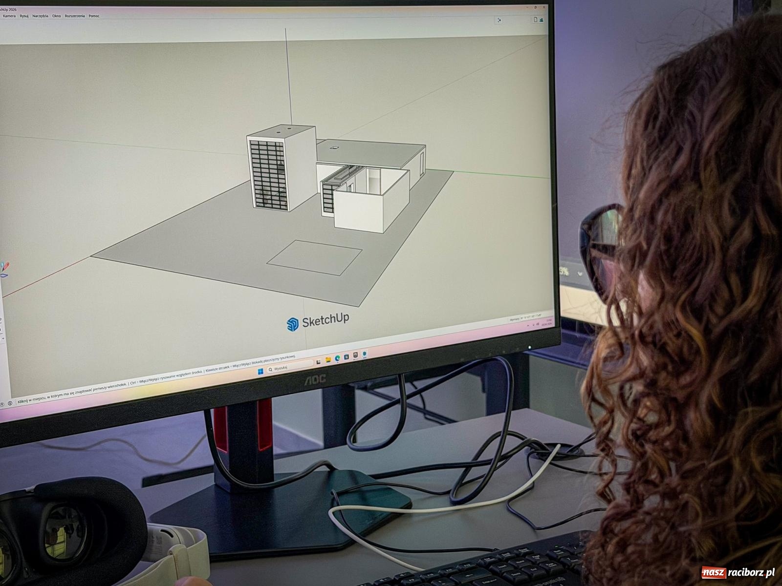 Zdjęcie w galerii na portalu naszraciborz.pl: O krok przed innymi. W CKZiU nr 1 działa pracownia wirtualnej rzeczywistości wiadomości z regionu