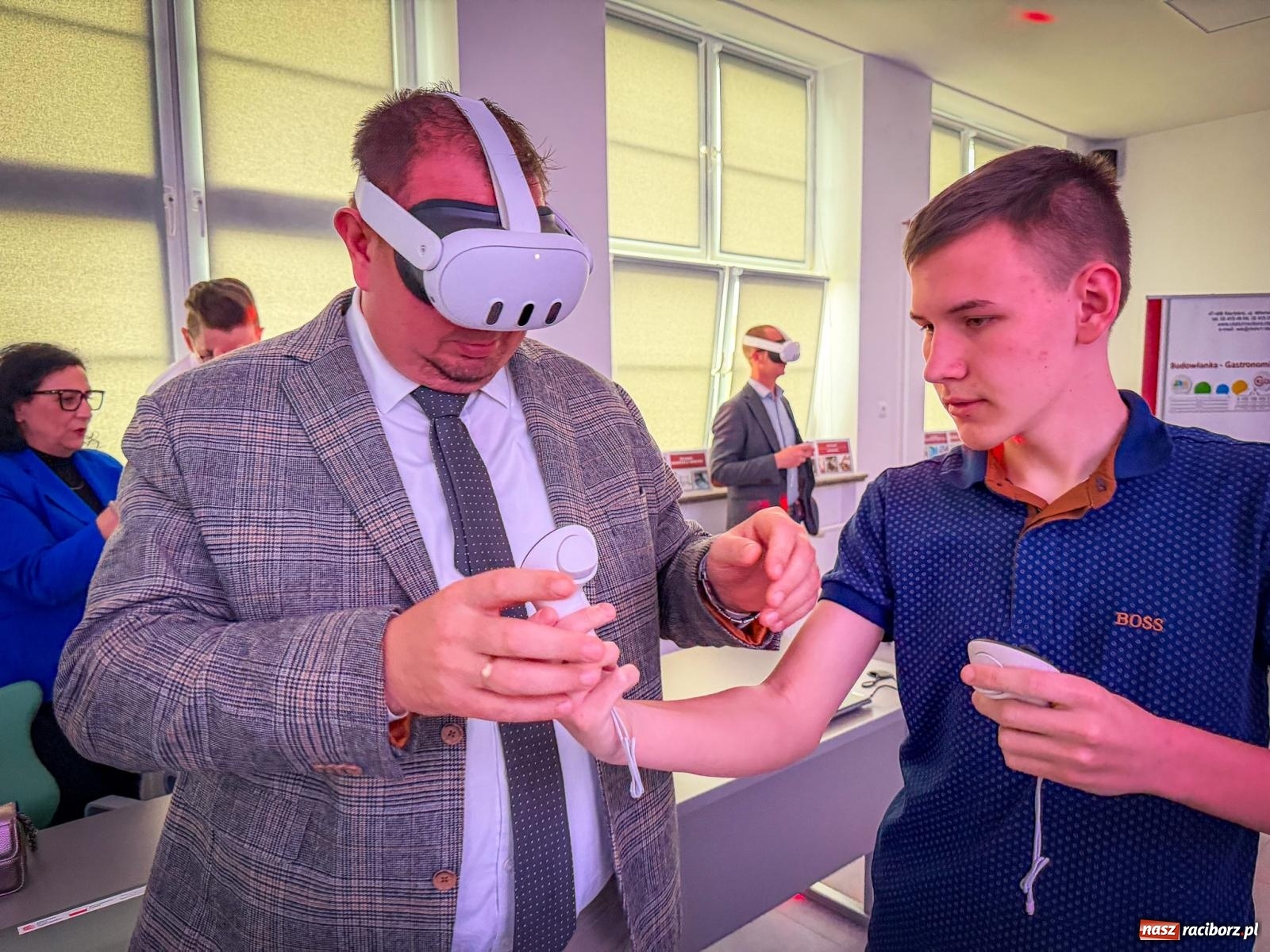 Zdjęcie w galerii na portalu naszraciborz.pl: O krok przed innymi. W CKZiU nr 1 działa pracownia wirtualnej rzeczywistości wiadomości z regionu