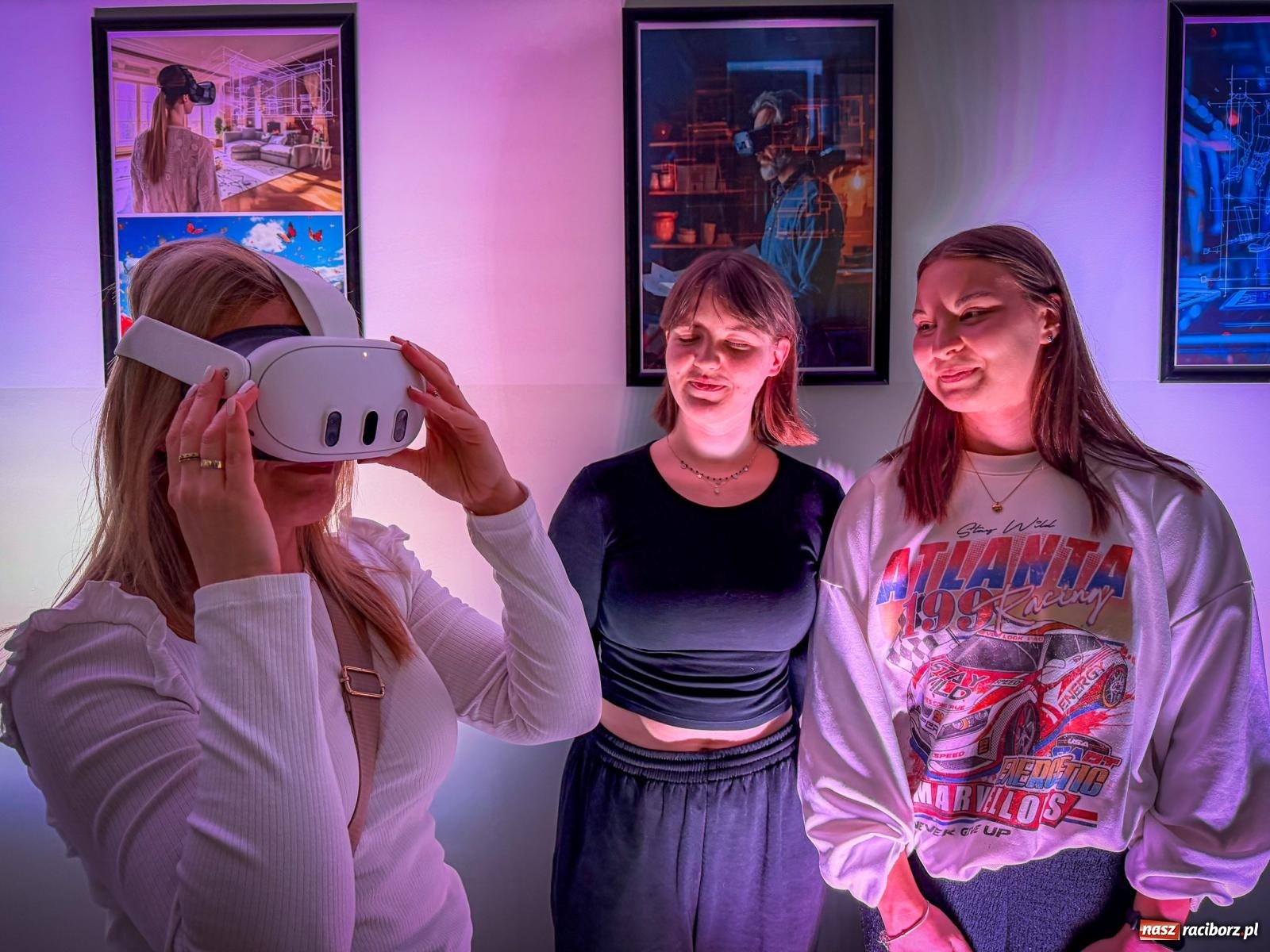 Zdjęcie w galerii na portalu naszraciborz.pl: O krok przed innymi. W CKZiU nr 1 działa pracownia wirtualnej rzeczywistości wiadomości z regionu