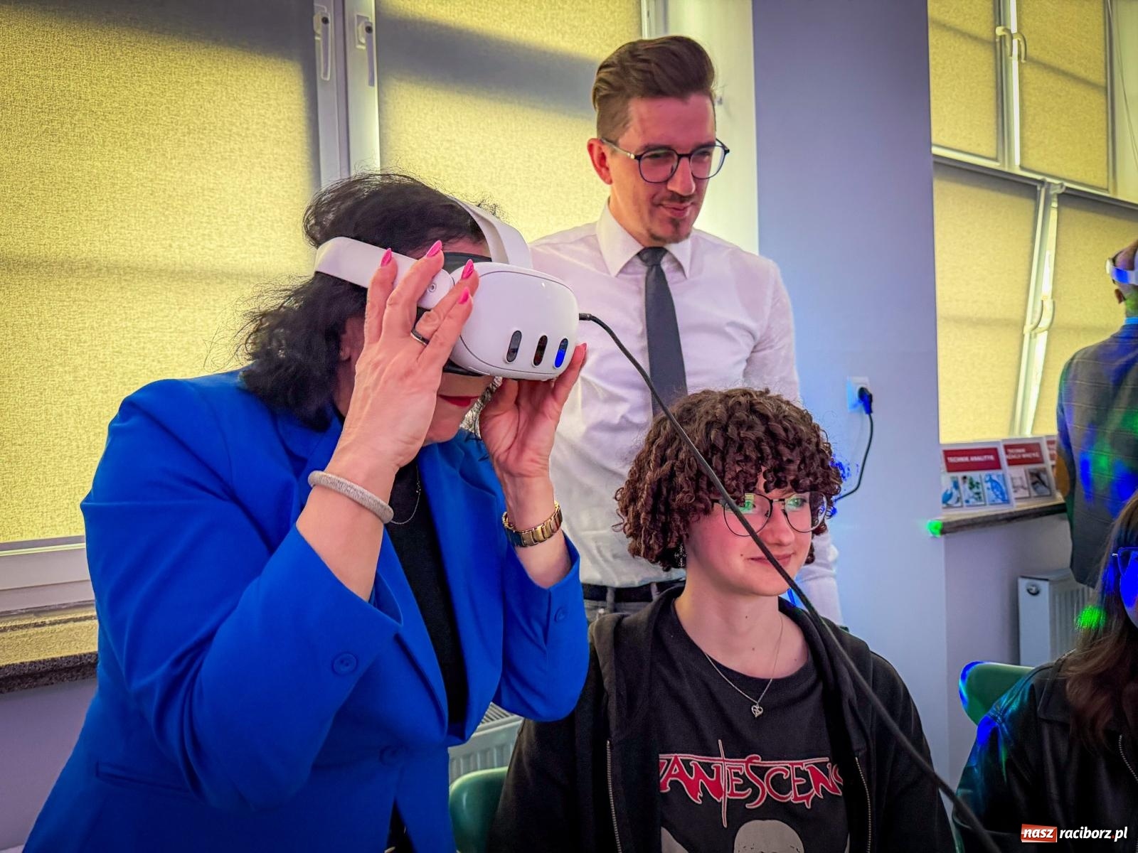 Zdjęcie w galerii na portalu naszraciborz.pl: O krok przed innymi. W CKZiU nr 1 działa pracownia wirtualnej rzeczywistości wiadomości z regionu