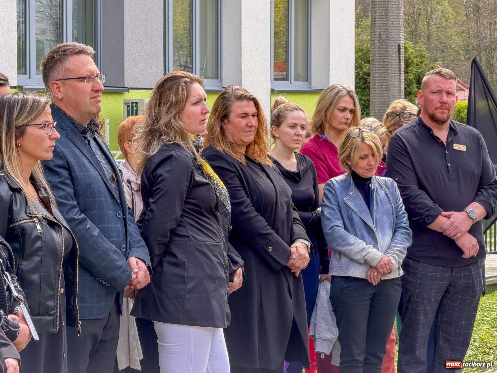 Zdjęcie w galerii na portalu naszraciborz.pl: Czarny tydzień – szpital w Raciborzu przyłączył się do ogólnopolskiego protestu [WIDEO] wiadomości z regionu
