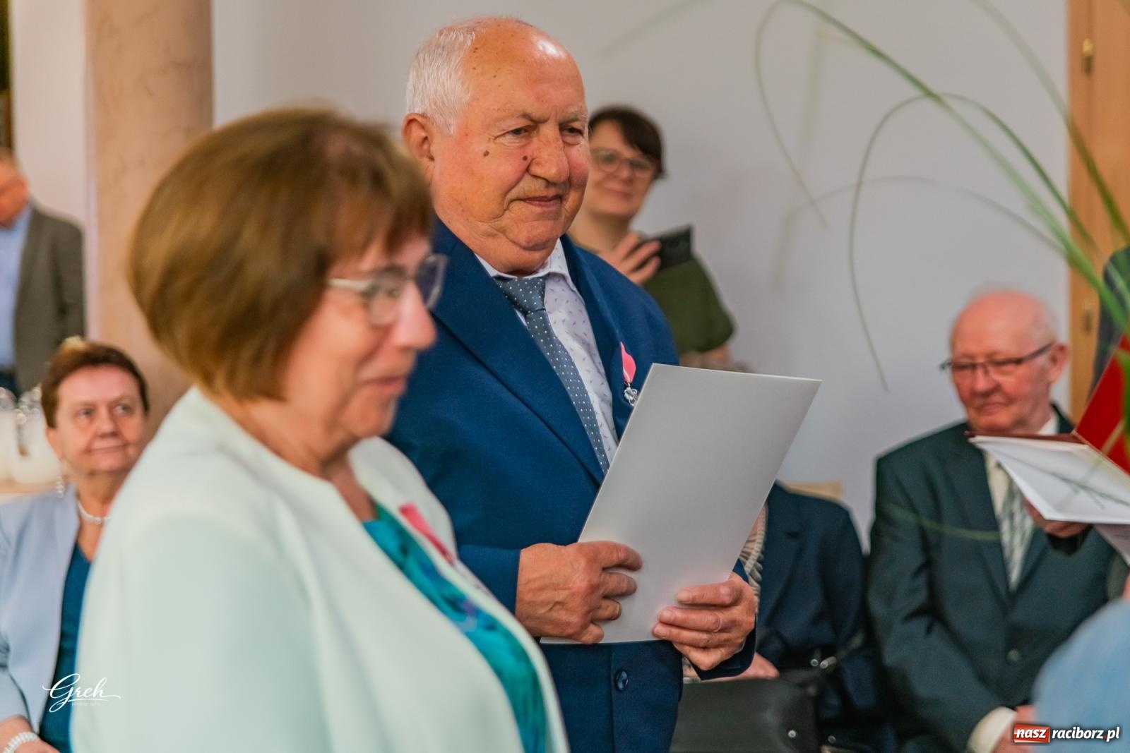Zdjęcie w galerii na portalu naszraciborz.pl: Miłość na medal. Jubileusz 50-lecia małżeństw w Raciborzu [FOTO i WIDEO] wiadomości z regionu
