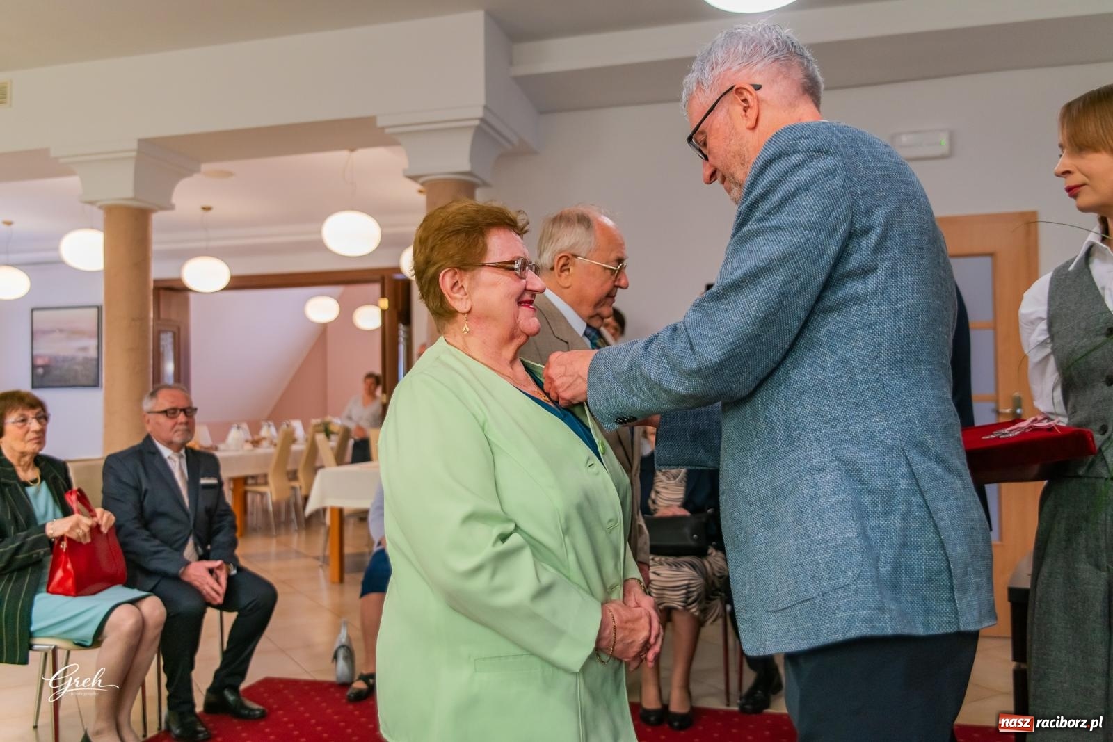Zdjęcie w galerii na portalu naszraciborz.pl: Miłość na medal. Jubileusz 50-lecia małżeństw w Raciborzu [FOTO i WIDEO] wiadomości z regionu