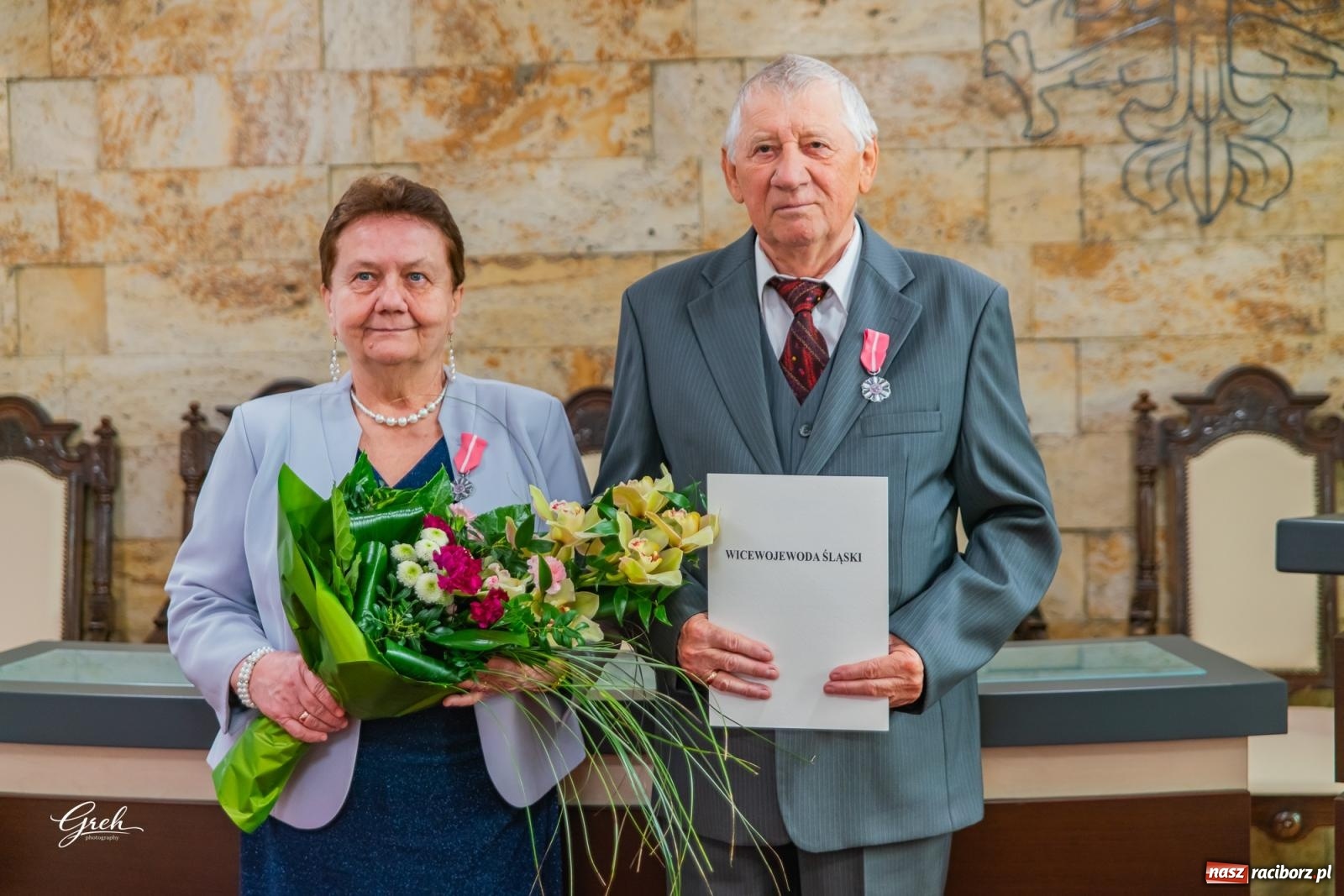 Zdjęcie w galerii na portalu naszraciborz.pl: Miłość na medal. Jubileusz 50-lecia małżeństw w Raciborzu [FOTO i WIDEO] wiadomości z regionu