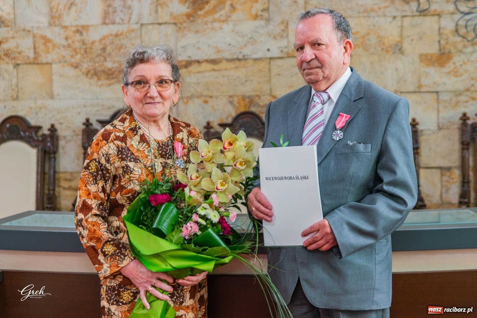 Zdjęcie w galerii na portalu naszraciborz.pl: Miłość na medal. Jubileusz 50-lecia małżeństw w Raciborzu [FOTO i WIDEO] wiadomości z regionu