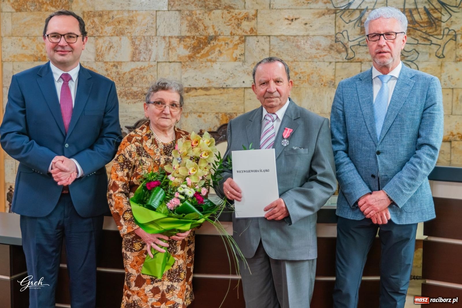 Zdjęcie w galerii na portalu naszraciborz.pl: Miłość na medal. Jubileusz 50-lecia małżeństw w Raciborzu [FOTO i WIDEO] wiadomości z regionu