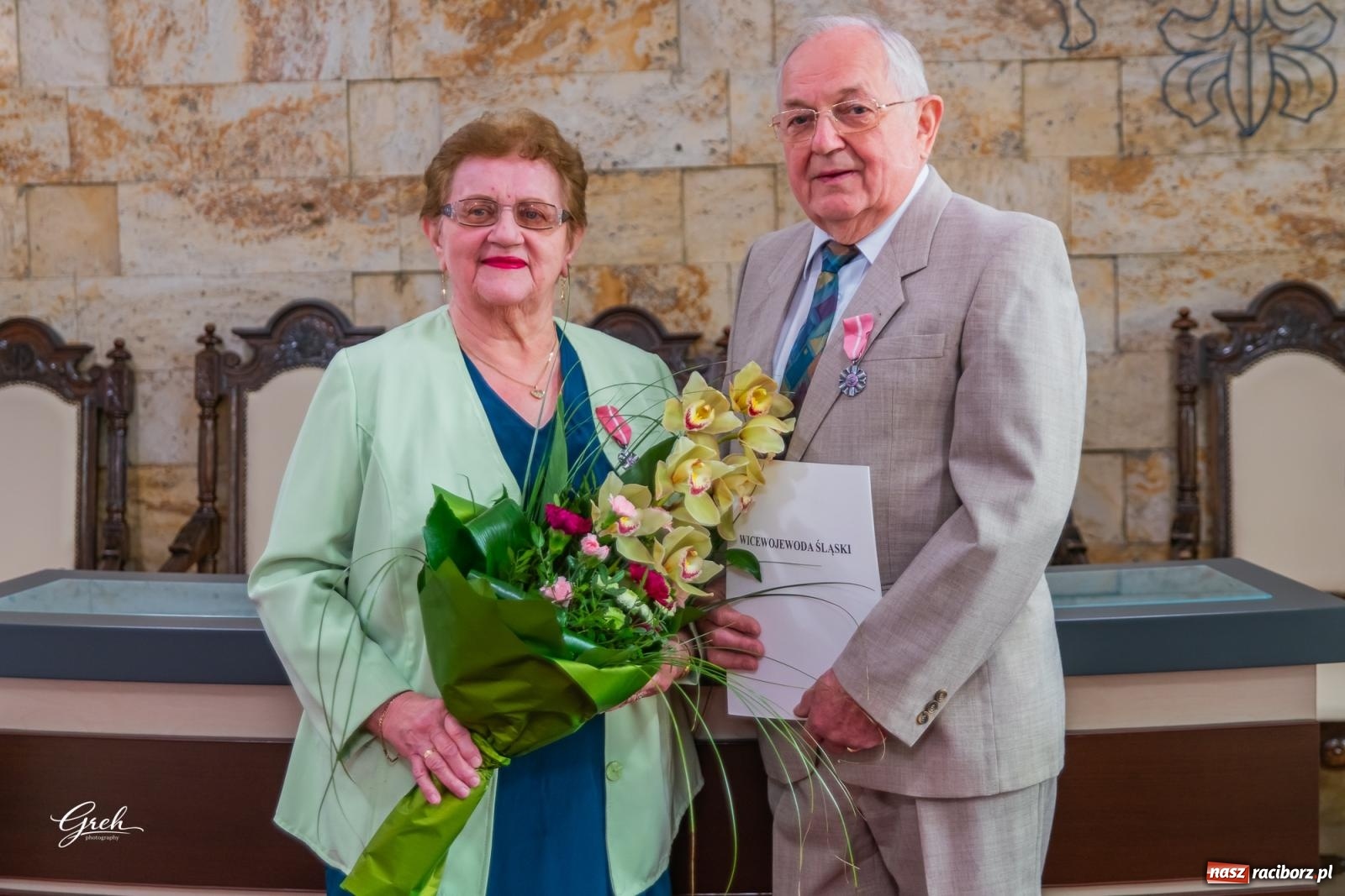 Zdjęcie w galerii na portalu naszraciborz.pl: Miłość na medal. Jubileusz 50-lecia małżeństw w Raciborzu [FOTO i WIDEO] wiadomości z regionu