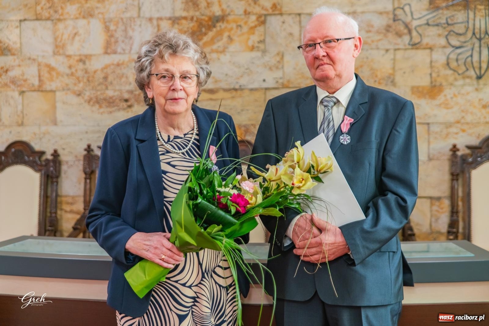 Zdjęcie w galerii na portalu naszraciborz.pl: Miłość na medal. Jubileusz 50-lecia małżeństw w Raciborzu [FOTO i WIDEO] wiadomości z regionu