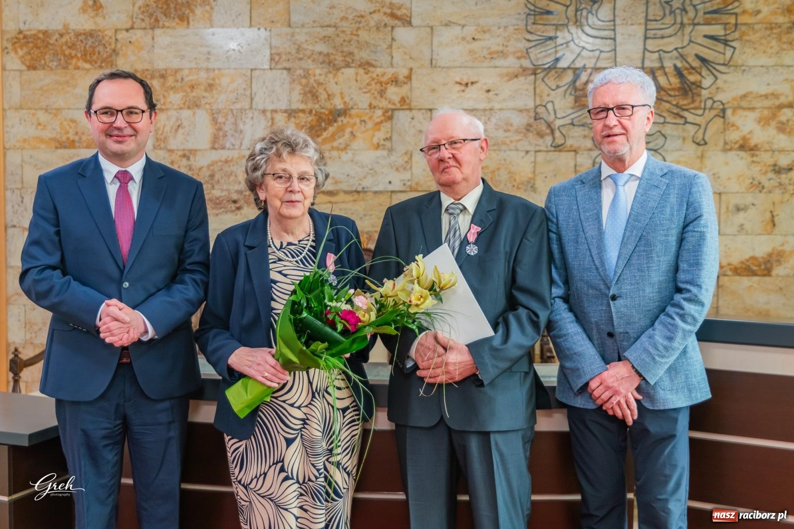 Zdjęcie w galerii na portalu naszraciborz.pl: Miłość na medal. Jubileusz 50-lecia małżeństw w Raciborzu [FOTO i WIDEO] wiadomości z regionu