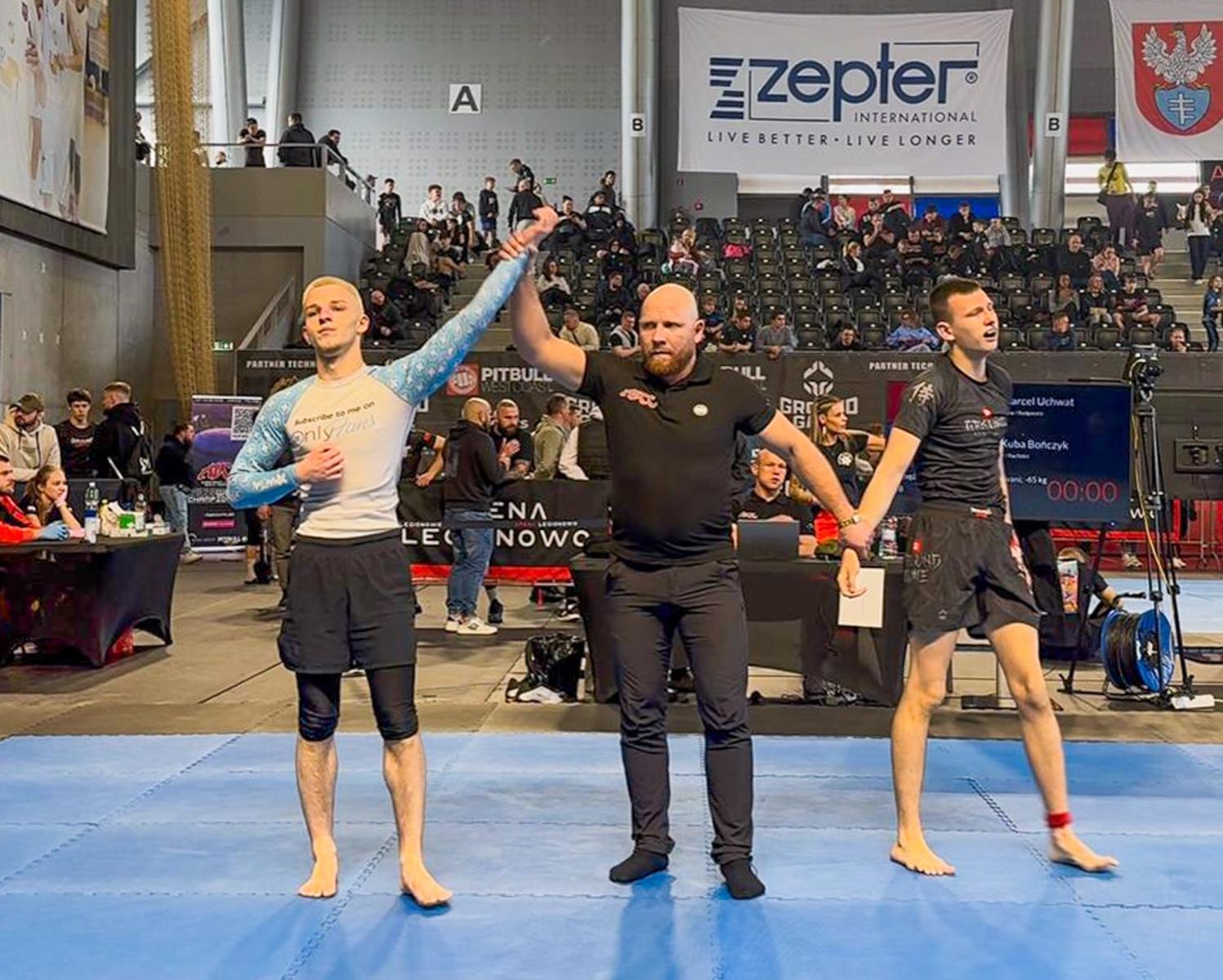 Zdjęcie w galerii na portalu naszraciborz.pl: Jakub Bończyk wicemistrzem Polski ADCC wśród seniorów wiadomości z regionu