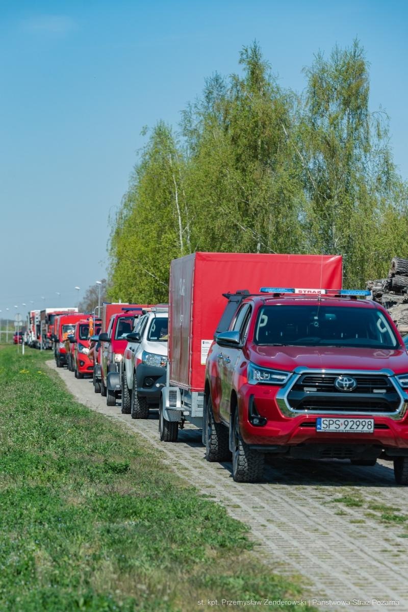 Zdjęcie w galerii na portalu naszraciborz.pl: Ćwiczenia Bażoły 2026 trwają. Strażacy sprawdzają gotowość do walki z powodzią wiadomości z regionu