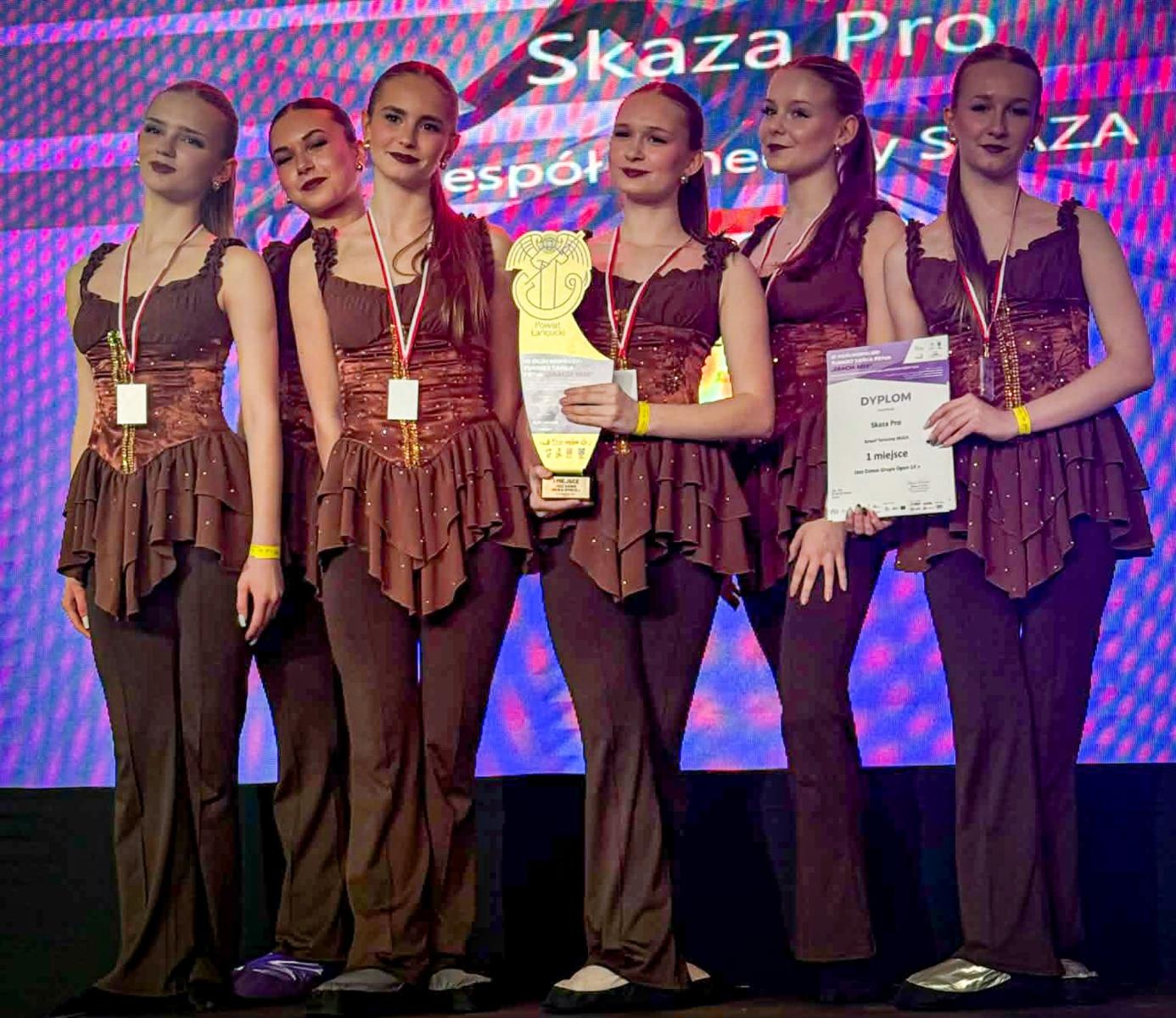 Zdjęcie w galerii na portalu naszraciborz.pl: Sukcesy Zespołu Tanecznego SKAZA na ogólnopolskim turnieju w Łańcucie wiadomości z regionu