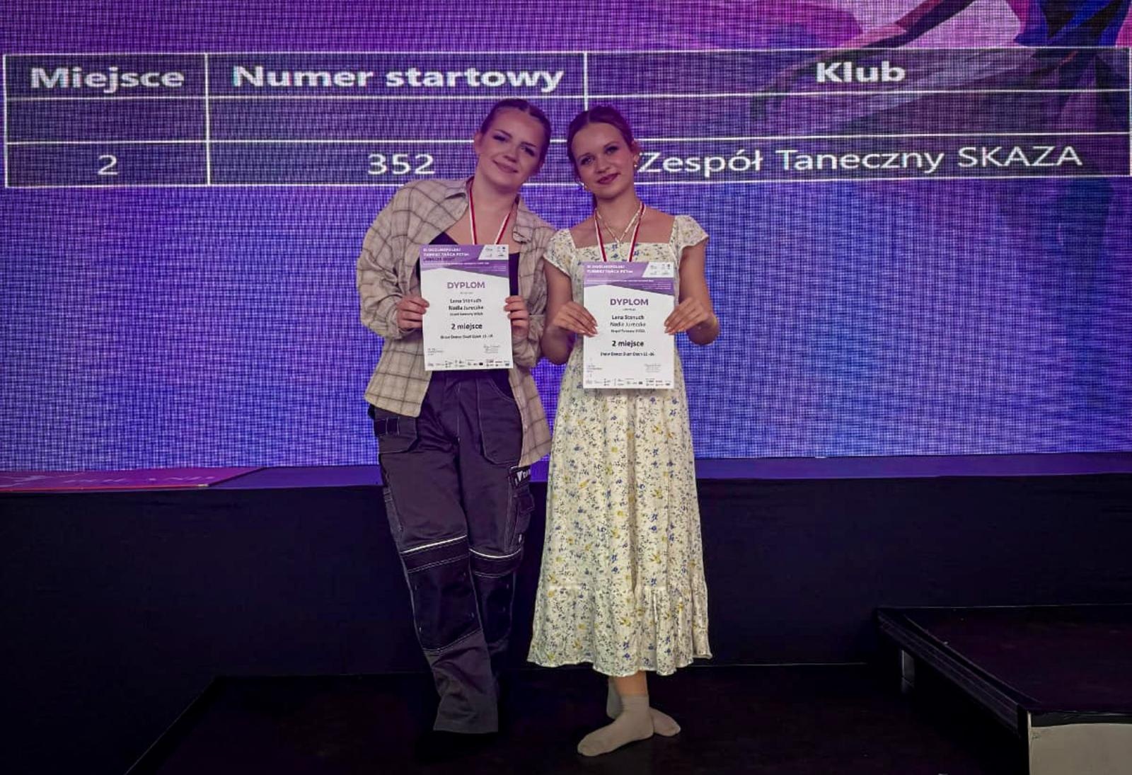 Zdjęcie w galerii na portalu naszraciborz.pl: Sukcesy Zespołu Tanecznego SKAZA na ogólnopolskim turnieju w Łańcucie wiadomości z regionu