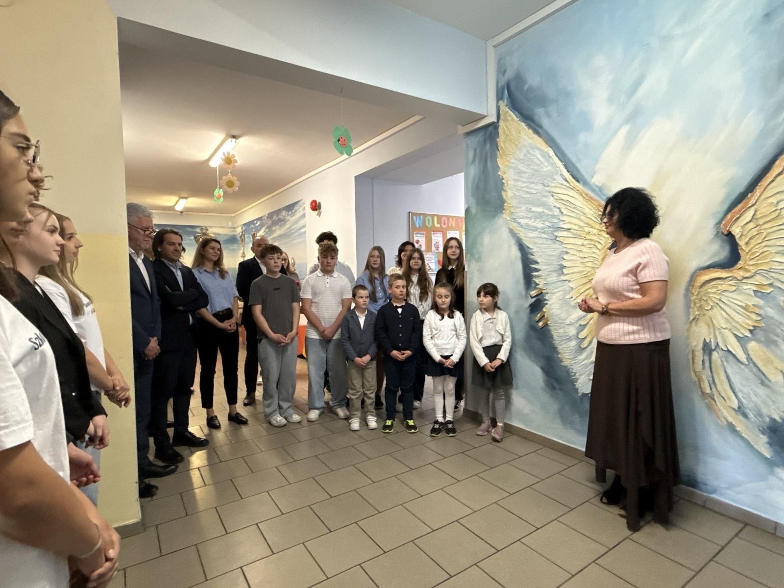 Zdjęcie w galerii na portalu naszraciborz.pl: Nowoczesna pracownia informatyczna otwarta w ZSP1 w Markowicach wiadomości z regionu