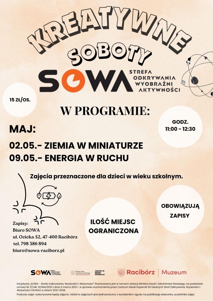 Zdjęcie w galerii na portalu naszraciborz.pl: Kreatywne soboty w Raciborzu. Warsztaty dla dzieci w Strefie SOWA wiadomości z regionu