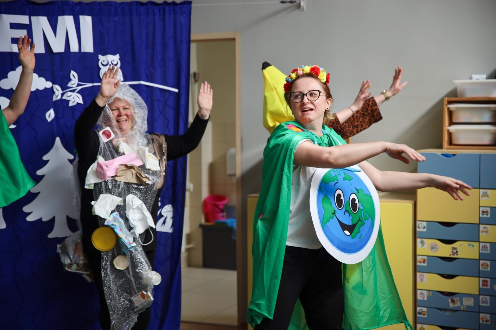 Zdjęcie w galerii na portalu naszraciborz.pl: Dzień Ziemi w Przedszkolu nr 15 wiadomości z regionu