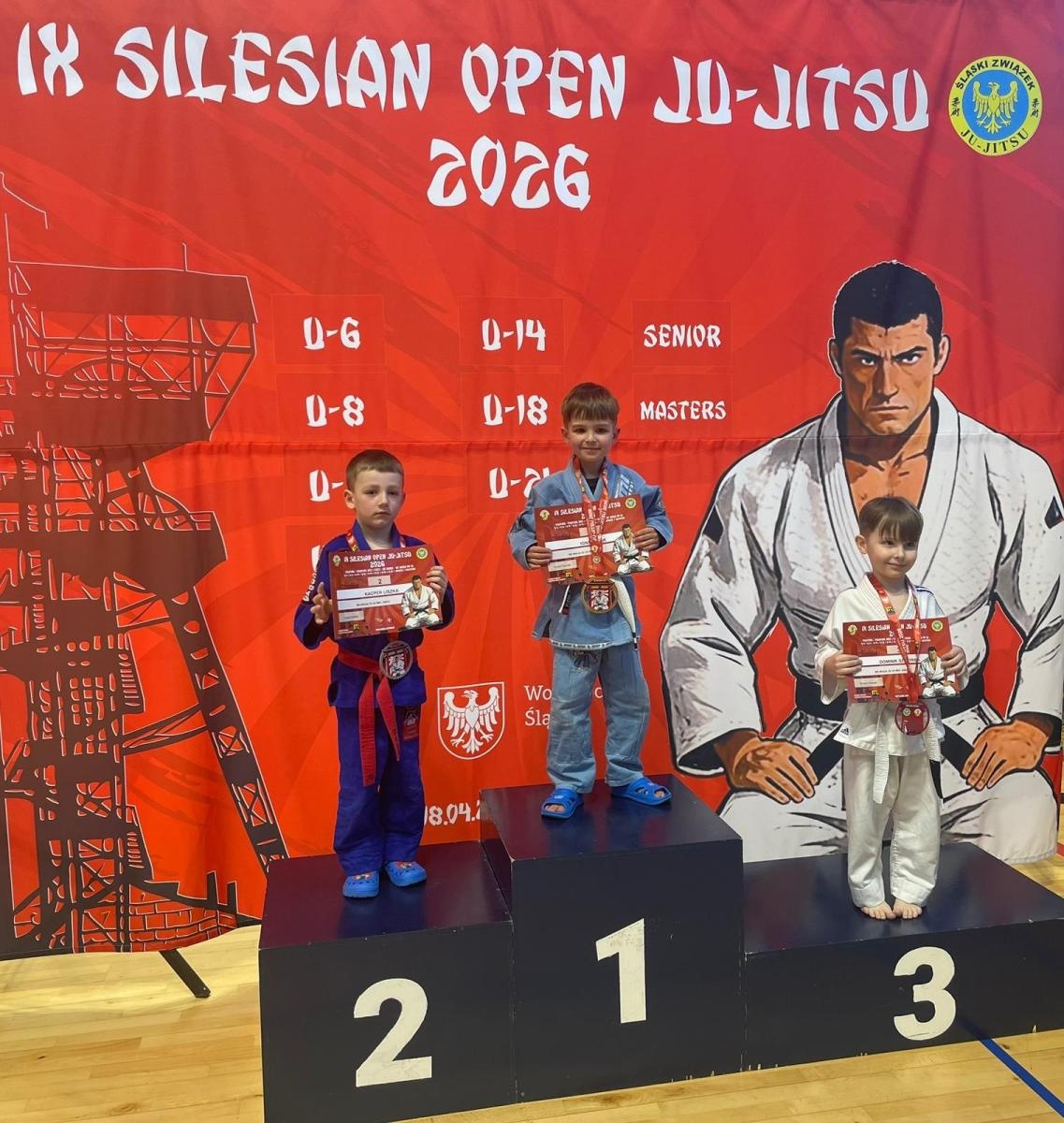 Zdjęcie w galerii na portalu naszraciborz.pl: Łamator podbija Katowice. Dziewięć medali na Silesian Open wiadomości z regionu