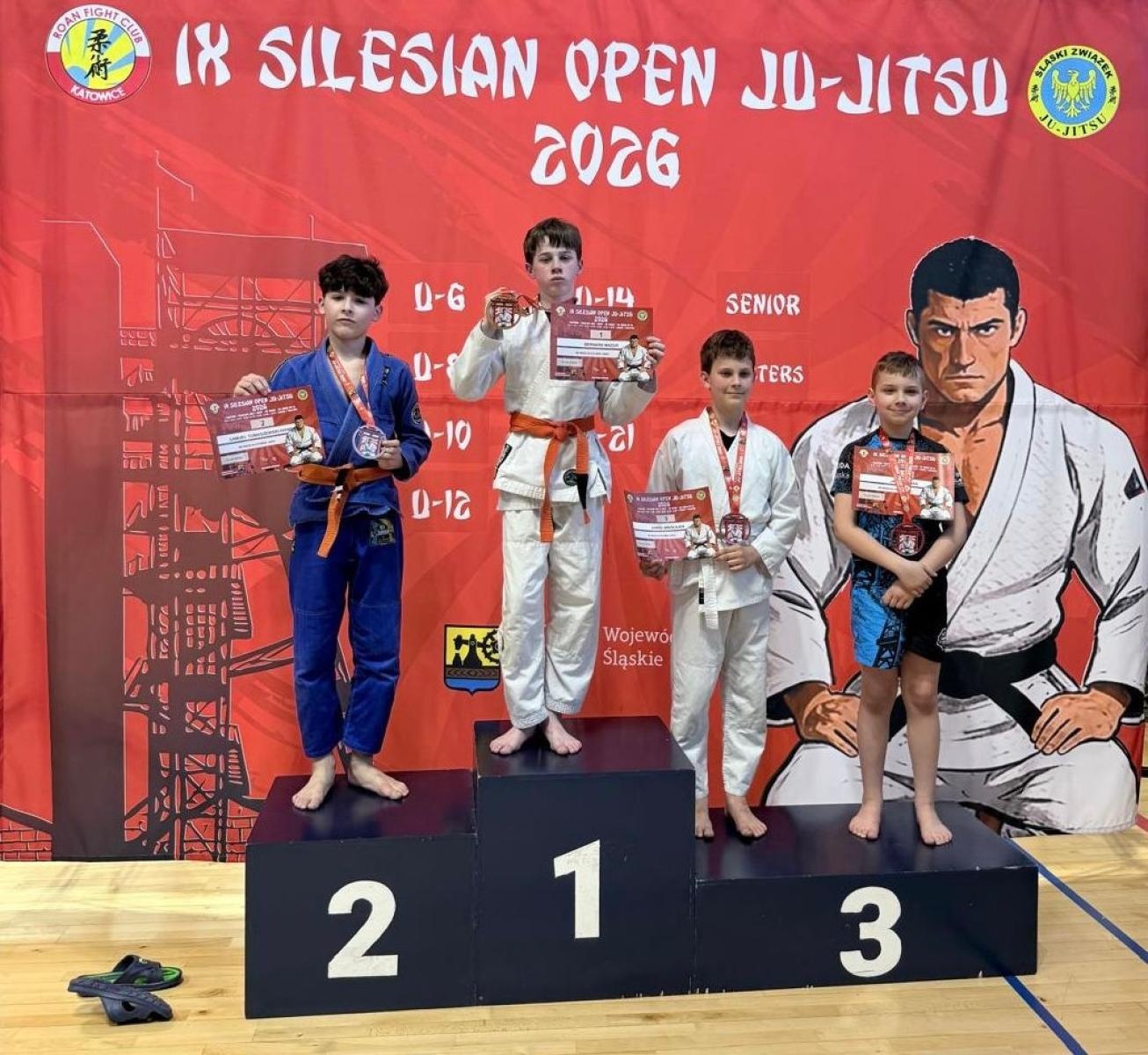 Zdjęcie w galerii na portalu naszraciborz.pl: Łamator podbija Katowice. Dziewięć medali na Silesian Open wiadomości z regionu