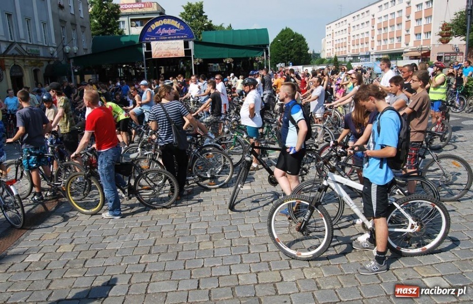 Zdjęcie w galerii na portalu naszraciborz.pl: V Rowerowa Masa Krytyczna wiadomości z regionu