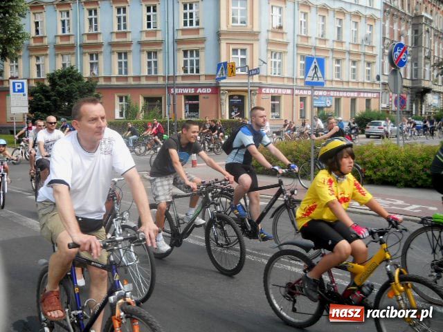 Zdjęcie w galerii na portalu naszraciborz.pl: V Rowerowa Masa Krytyczna wiadomości z regionu