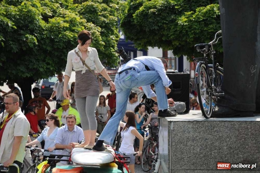 Zdjęcie w galerii na portalu naszraciborz.pl: V Rowerowa Masa Krytyczna wiadomości z regionu
