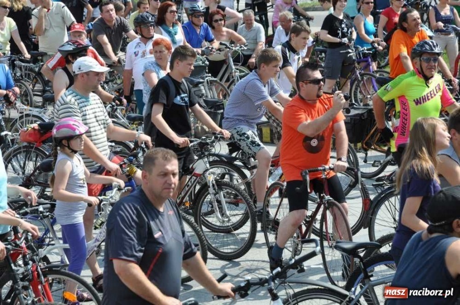 Zdjęcie w galerii na portalu naszraciborz.pl: V Rowerowa Masa Krytyczna wiadomości z regionu