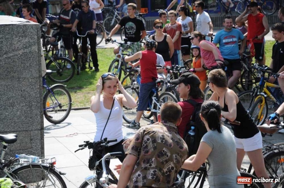 Zdjęcie w galerii na portalu naszraciborz.pl: V Rowerowa Masa Krytyczna wiadomości z regionu