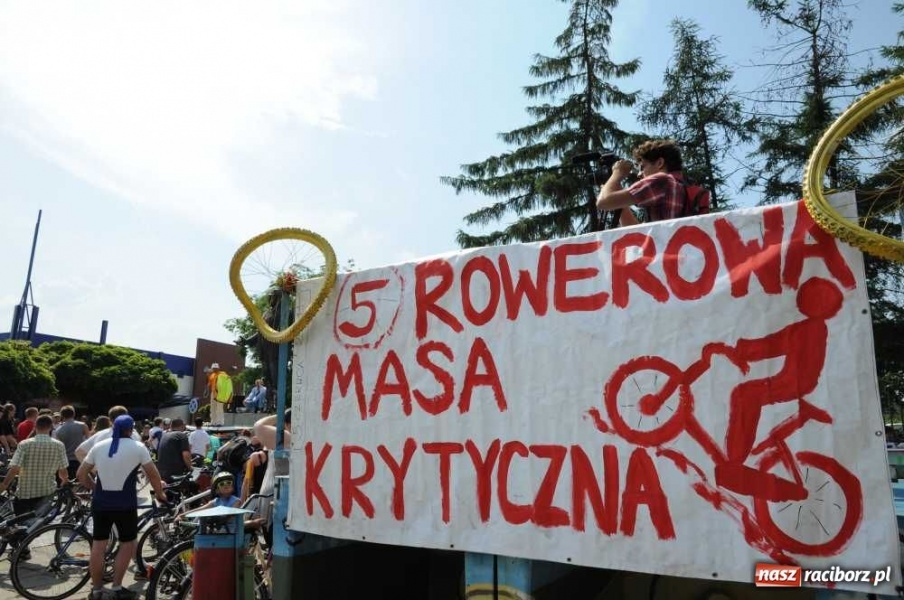 Zdjęcie w galerii na portalu naszraciborz.pl: V Rowerowa Masa Krytyczna wiadomości z regionu
