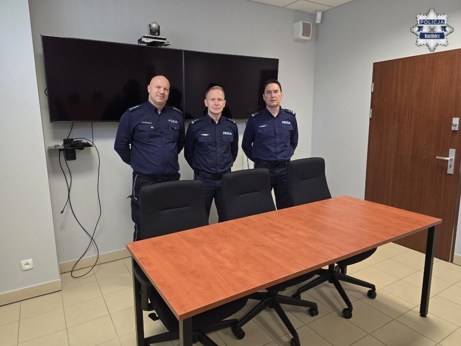 Zdjęcie w galerii na portalu naszraciborz.pl: Policjanci z Raciborza zyskali nowoczesną przestrzeń do szkoleń wiadomości z regionu